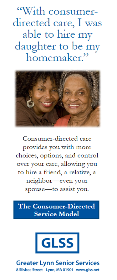 Consumer Directed Care English Brochure Cover