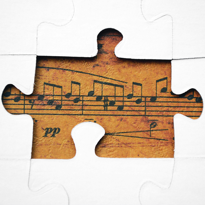 Music Speaks Puzzle Piece