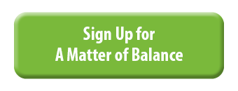 Sign up button for Matter of Balance
