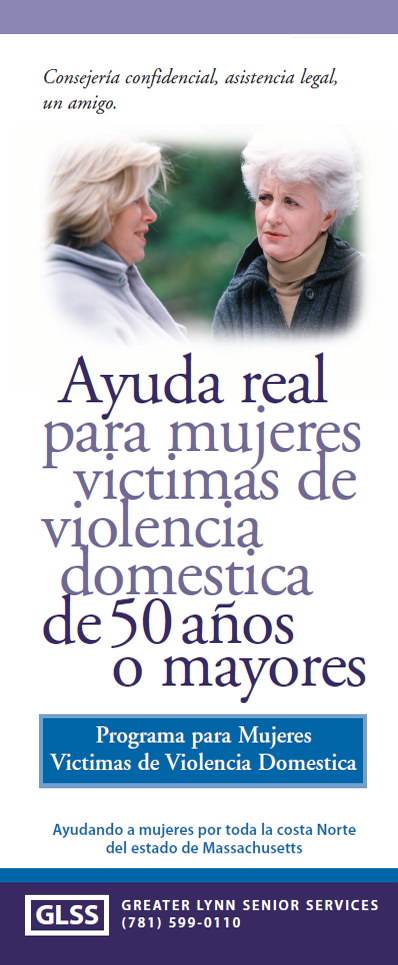 Women's and Family Abuse Program Brochure Spanish